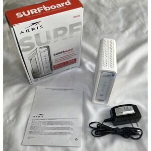 ARRIS SURFboard SB6190 DOCSIS 3.0 32 x 8 Gigabit Cable Modem White w/ Box